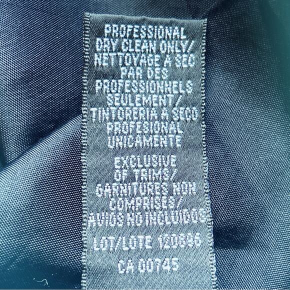 ML Monique Lhuillier Gown Size 22 or 3X Estimated Black V-Neck Lace High-Lo Hem - Picture 9 of 9